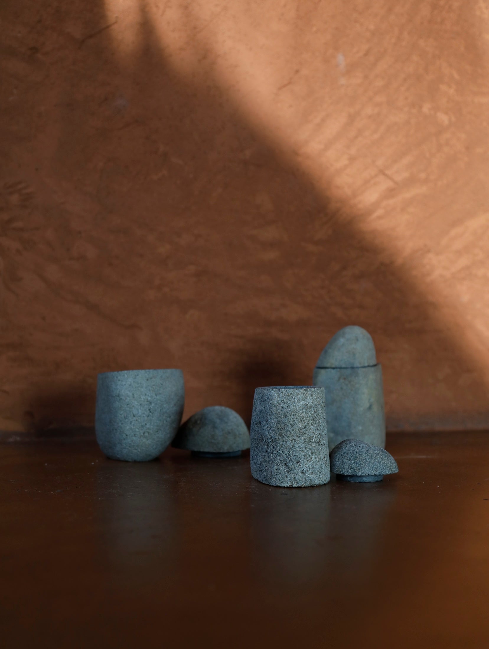 Stone Bud - raw stone bud vase, styling by TheEND