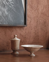 Onyx Jar - sculptural onyx vessel, styling by TheEND