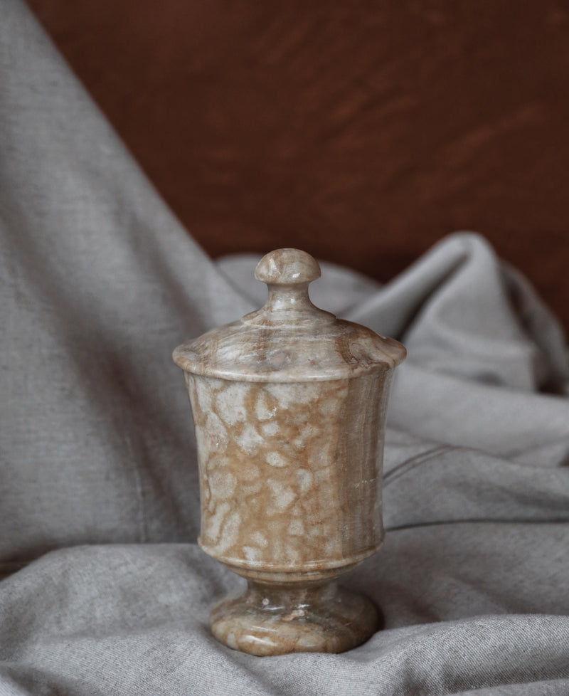 Onyx Jar - sculptural onyx vessel by TheEND