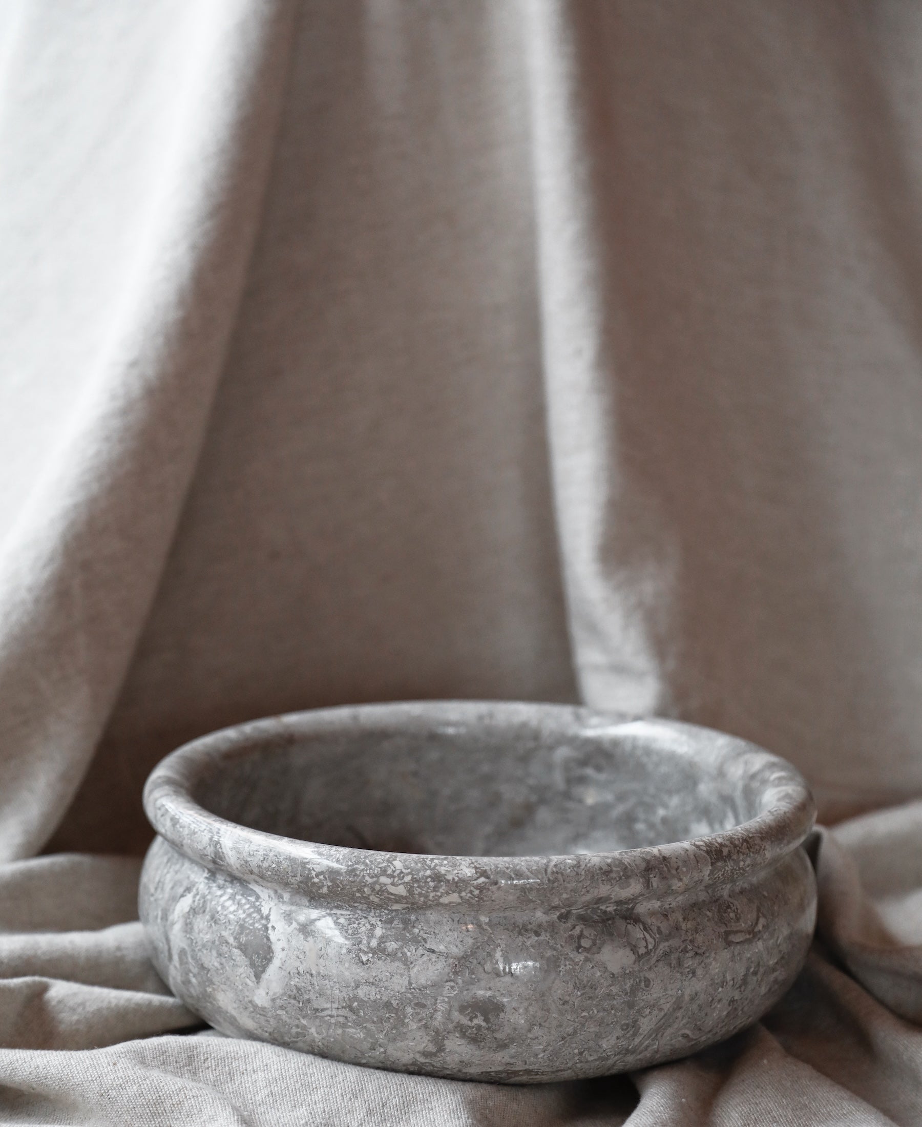 Marble Bowl - sculptural marble bowl by TheEND
