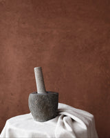 Mortar & Pestle - hand-carved stone mortar and pestle by TheEND