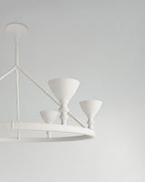 Byblos Hanging Light, close-up of textured plaster surface