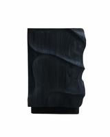 Morpheus Buffet Black, product studio view angle four, black teak