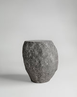 River Stool, close-up of carved timber surface texture
