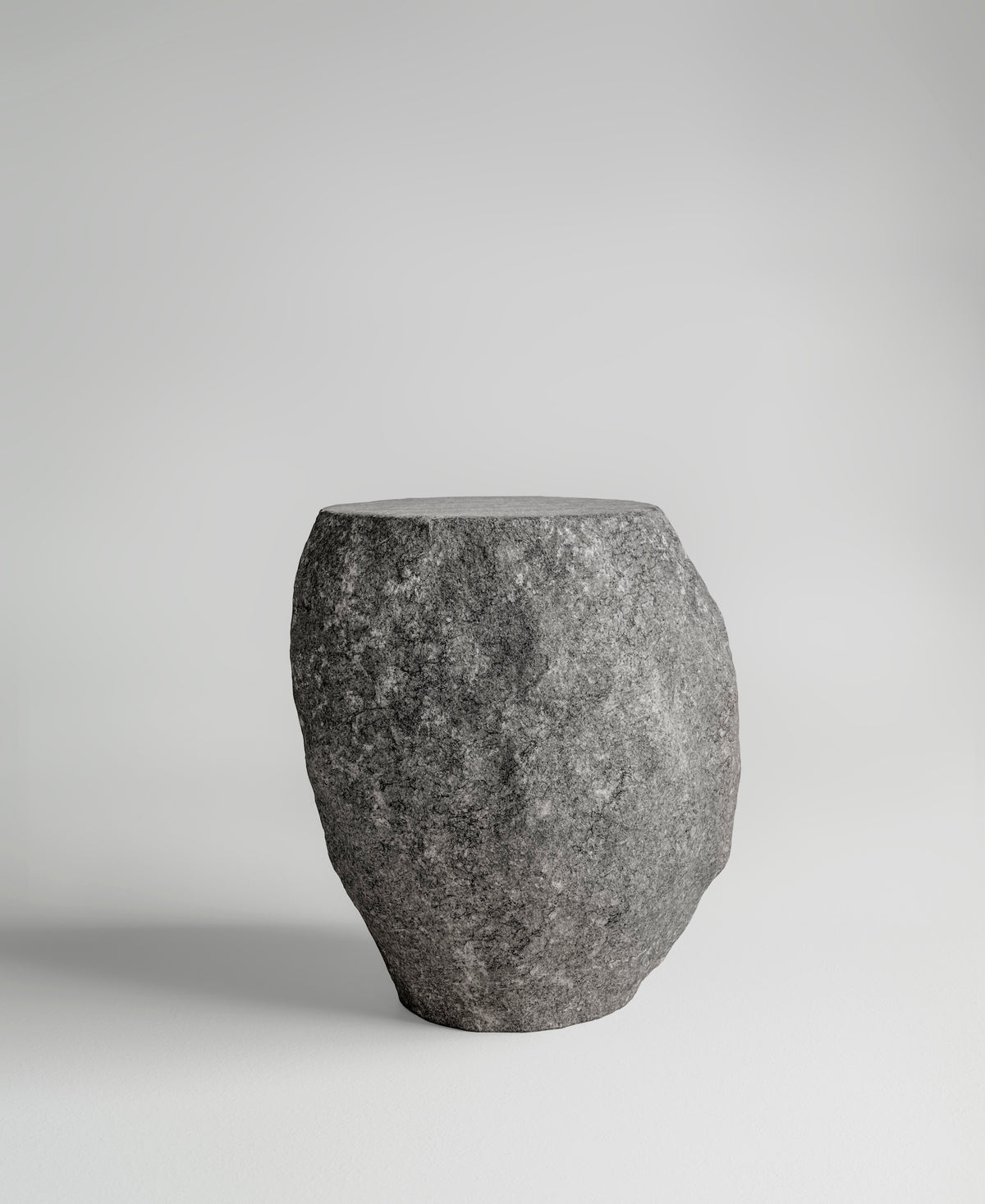 River Stool, close-up of carved timber surface texture