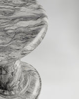 Roman Stool, close-up of textured plaster surface