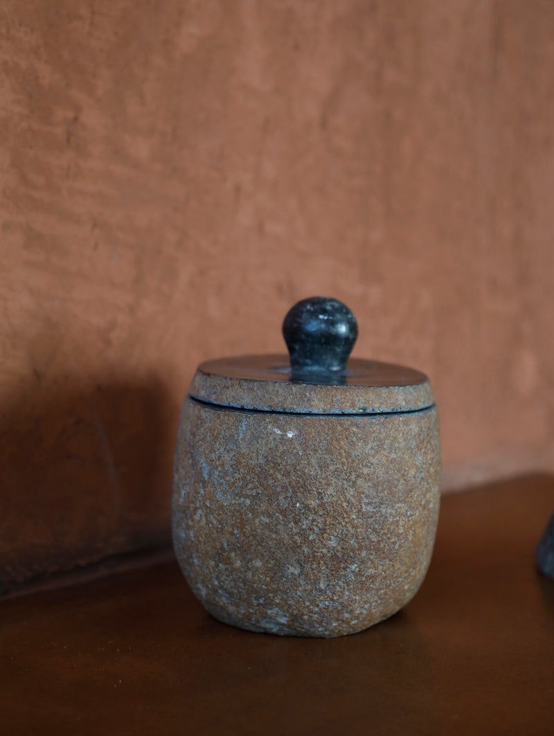 River Jar - natural stone vessel by TheEND