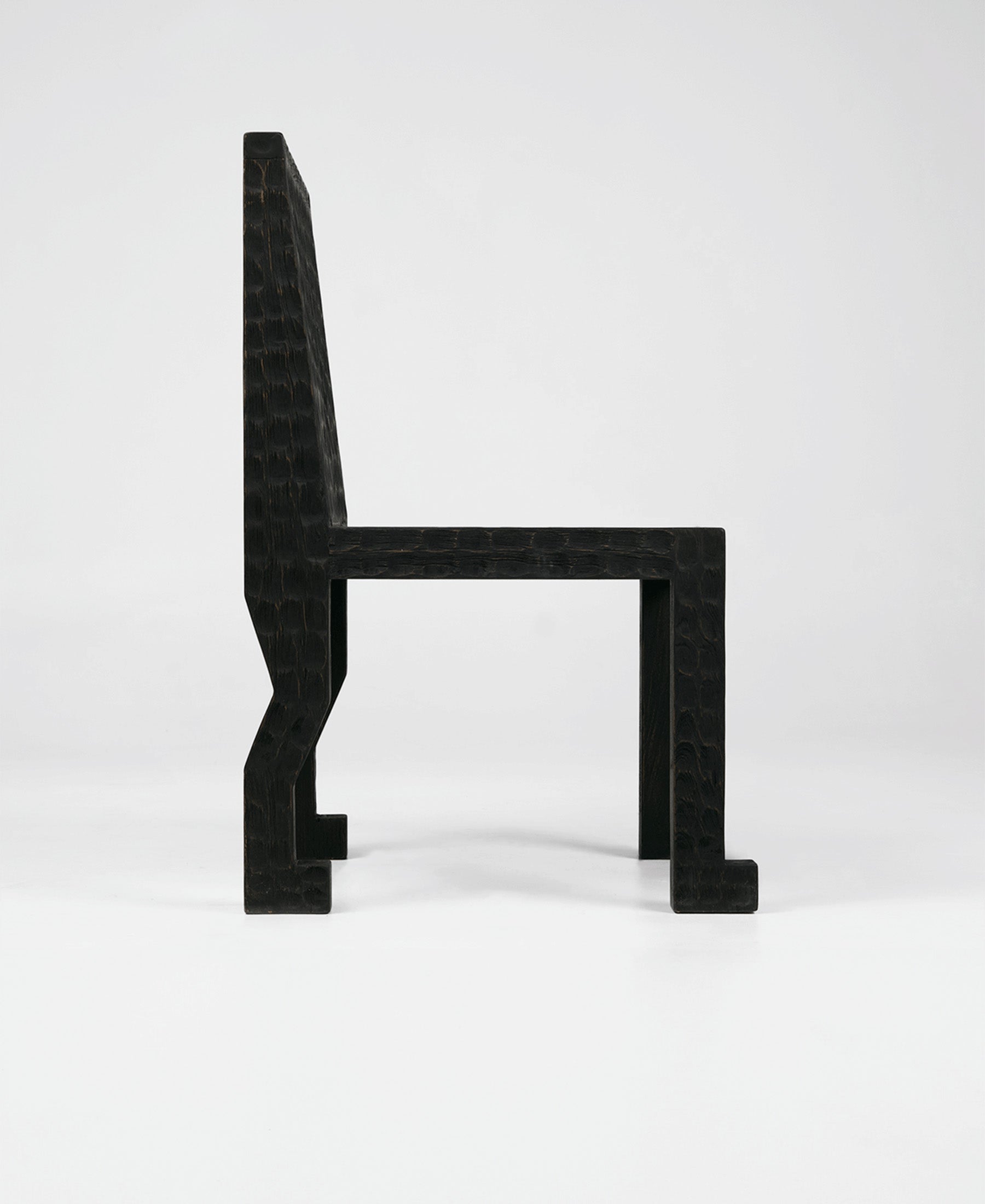 Maui Dining Chair, side profile view, teak timber dining chair