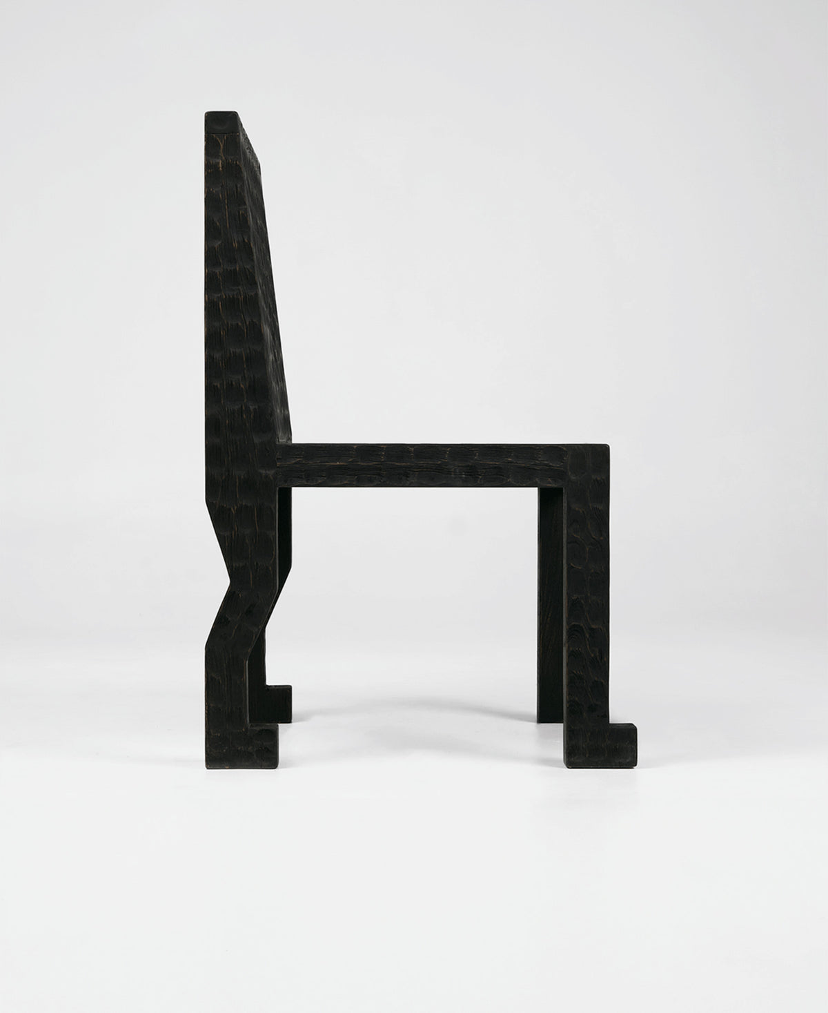 Maui Dining Chair, side profile view, teak timber dining chair