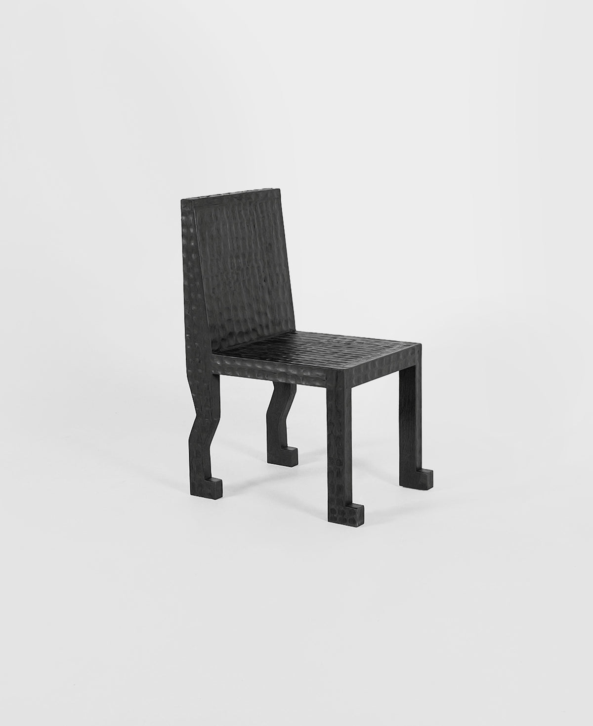 Maui Dining Chair, three-quarter view, teak timber dining chair