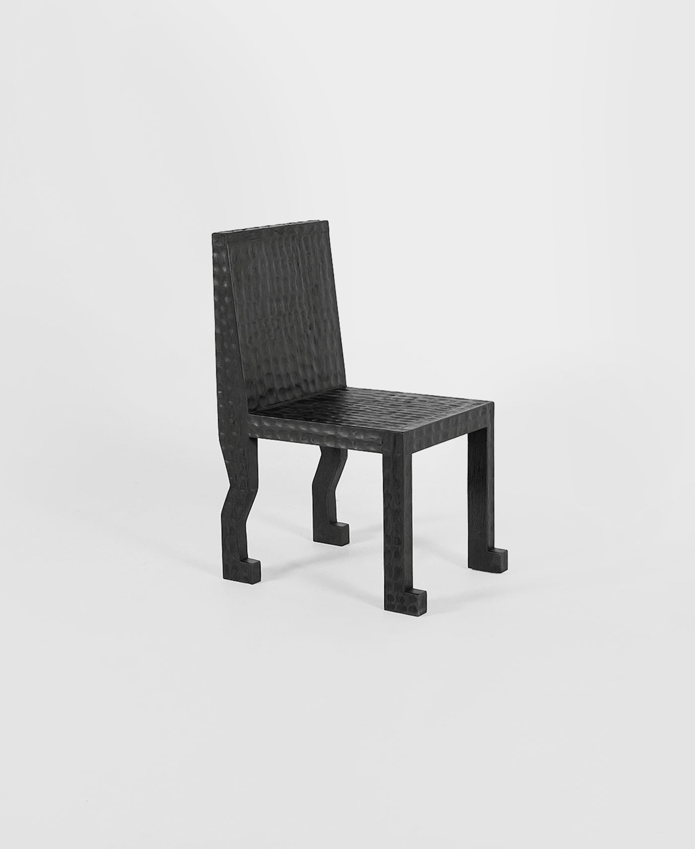 Maui Dining Chair, three-quarter view, teak timber dining chair
