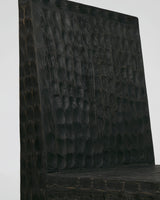 Maui Dining Chair, front view, teak timber dining chair