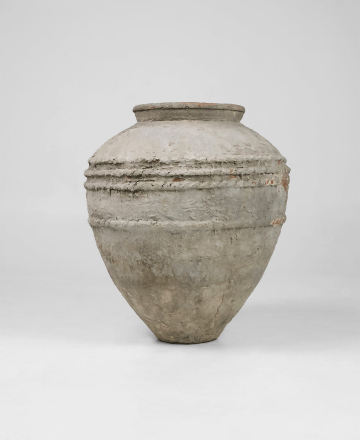 Javanese Urn, pair of urns front view, hand-carved timber