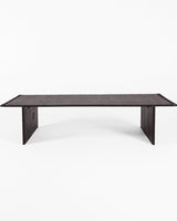 Maui Coffee Table, flat lay overhead view, teak timber