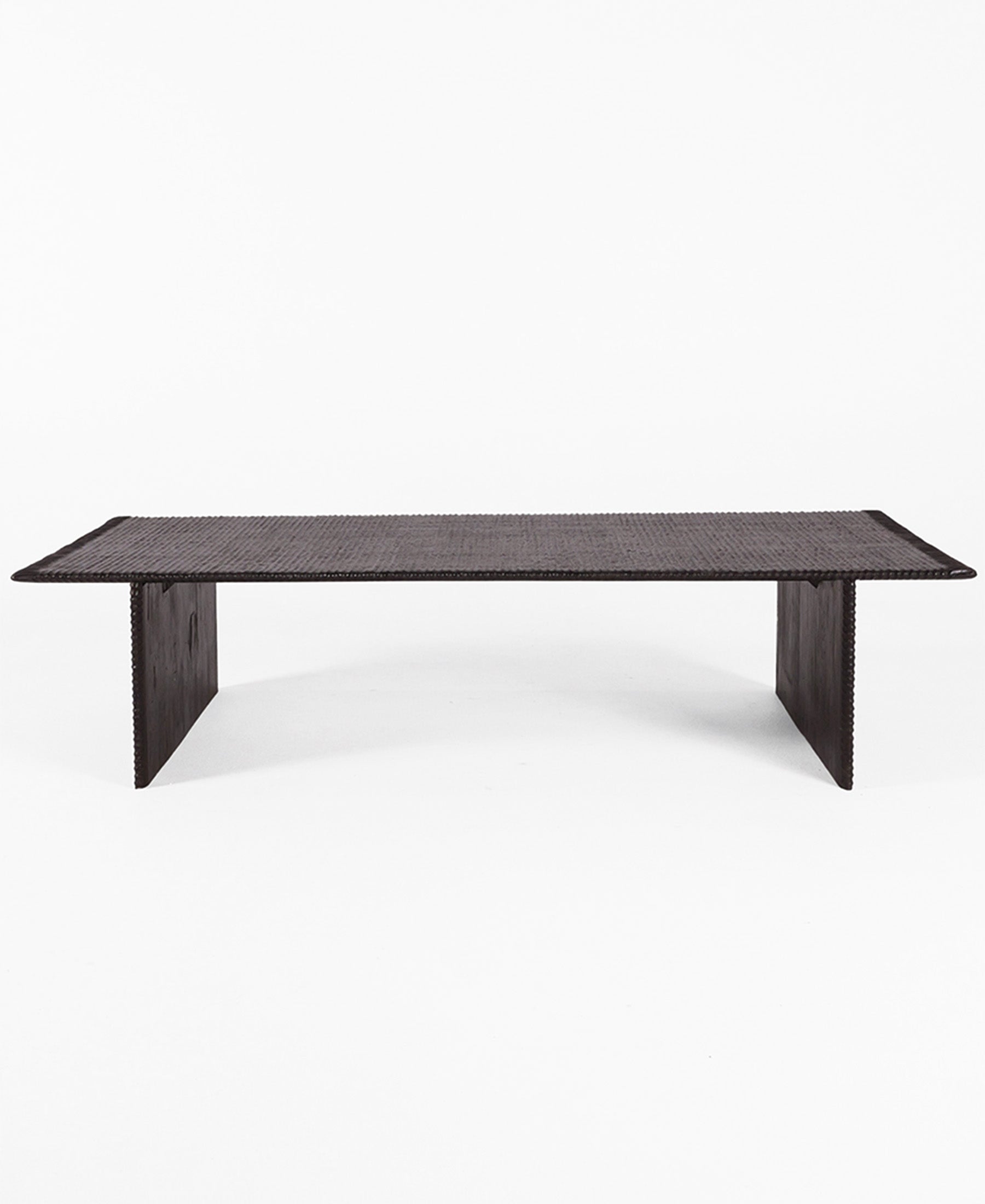 Maui Coffee Table, flat lay overhead view, teak timber
