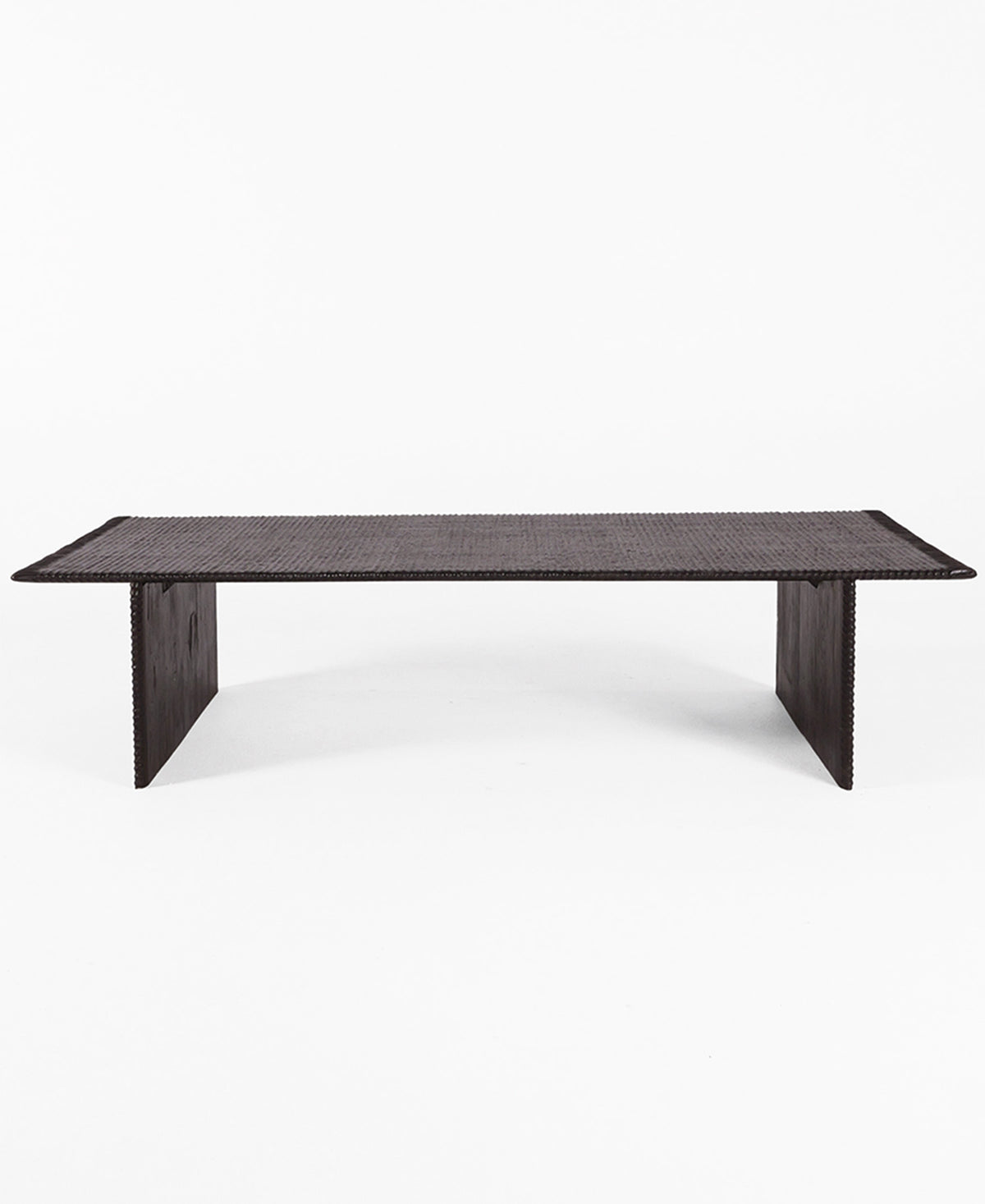 Maui Coffee Table, flat lay overhead view, teak timber
