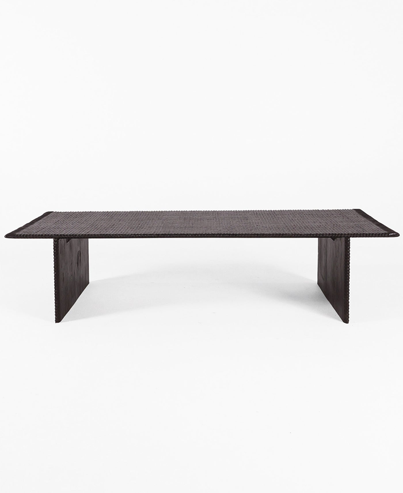 Maui Coffee Table, flat lay overhead view, teak timber