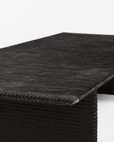 Maui Coffee Table, horizontal overview, teak timber
