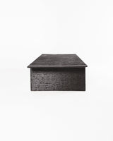Maui Coffee Table, side profile view, teak timber
